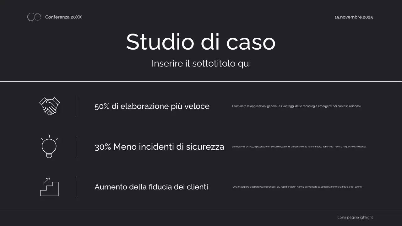 annuncio della conferenza di ingegneria geometrica nera