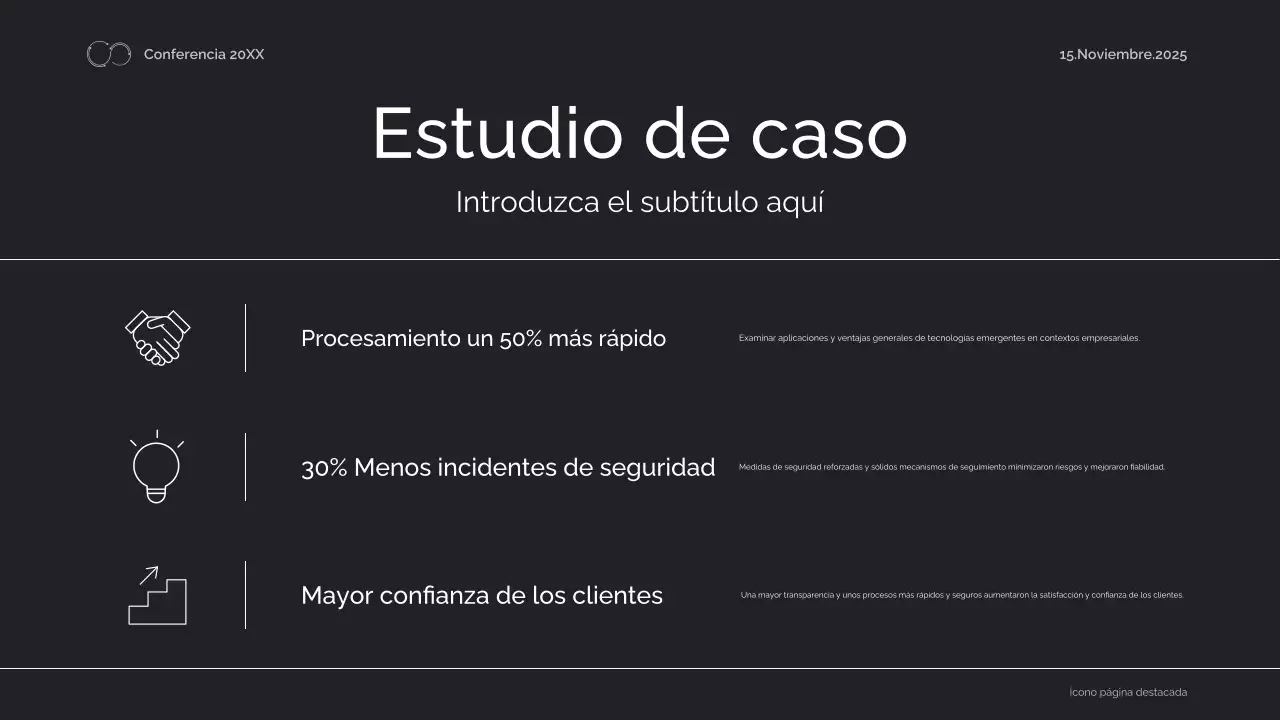 anuncio de la conferencia sobre ingeniería geométrica negra