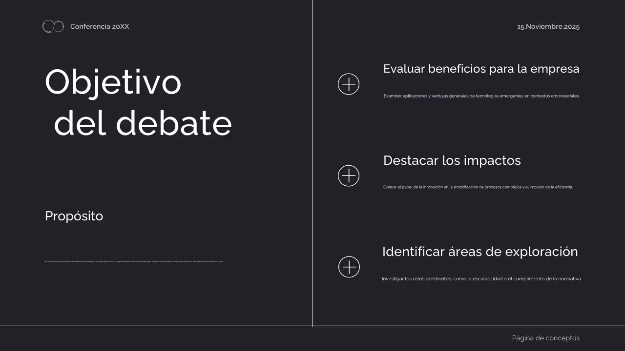 anuncio de la conferencia sobre ingeniería geométrica negra