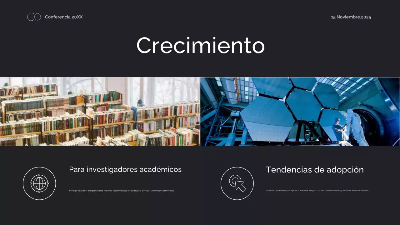 anuncio de la conferencia sobre ingeniería geométrica negra