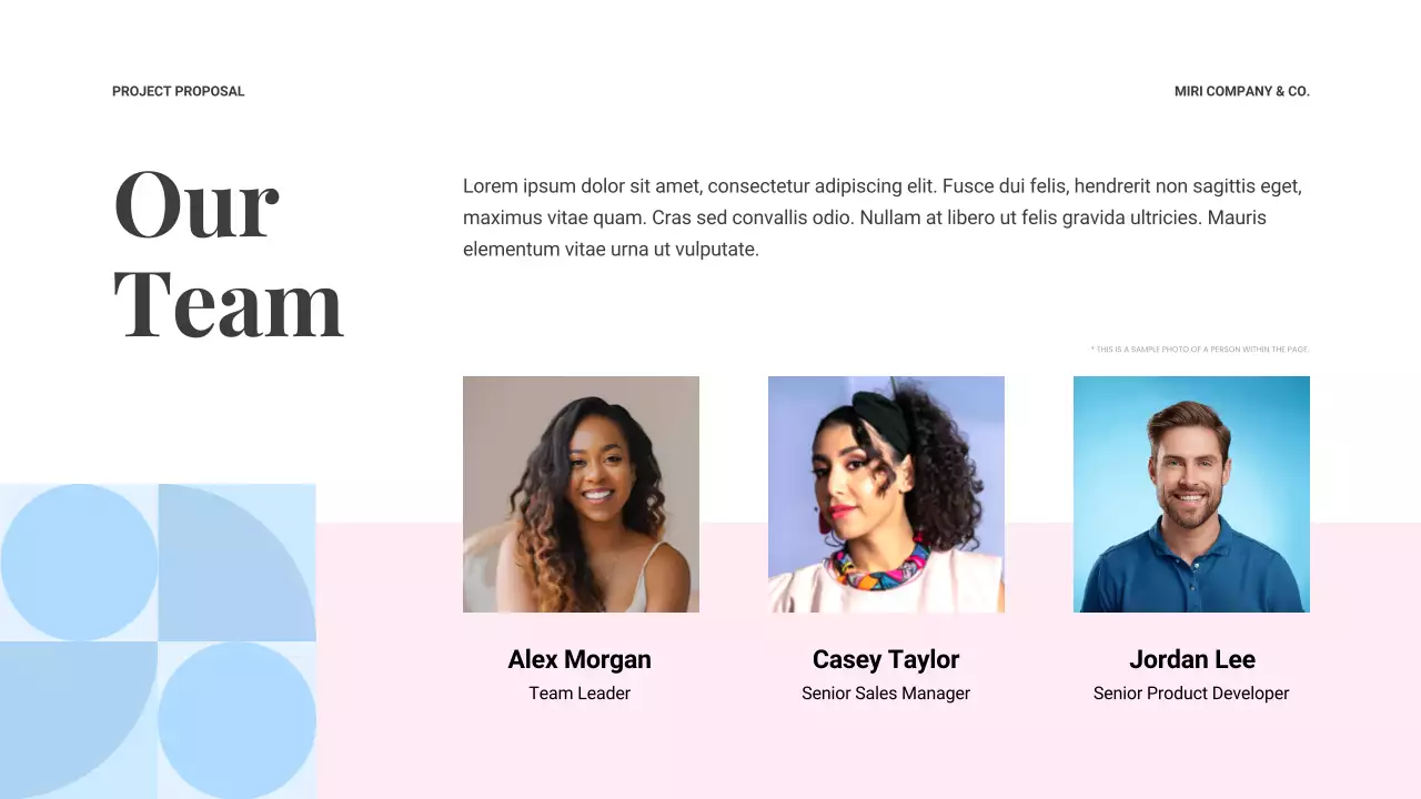 Blue Modern Project Proposal Document Presentation