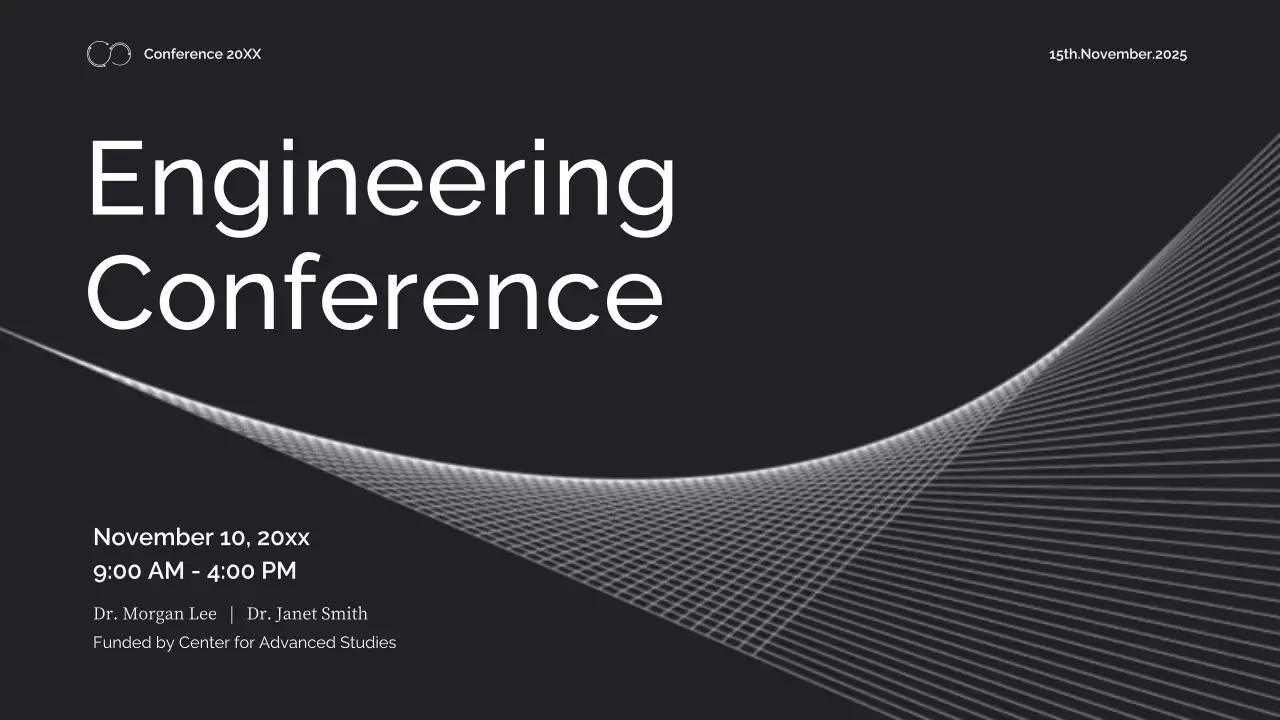 Black Modern Engineering Presentation