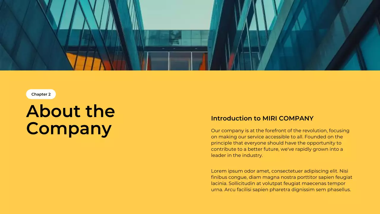 Yellow Modern Onboarding Guide Presentation