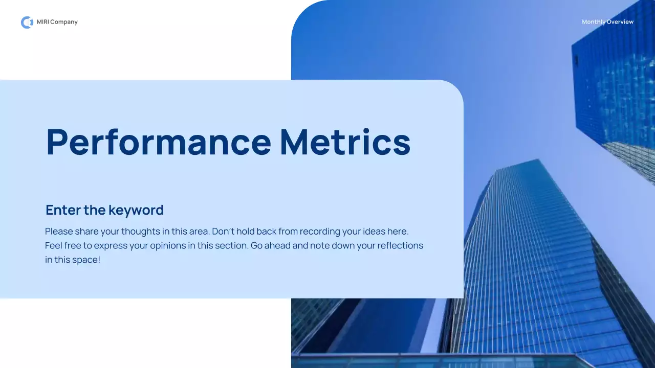 Presentasi Laporan Bisnis Modern Biru