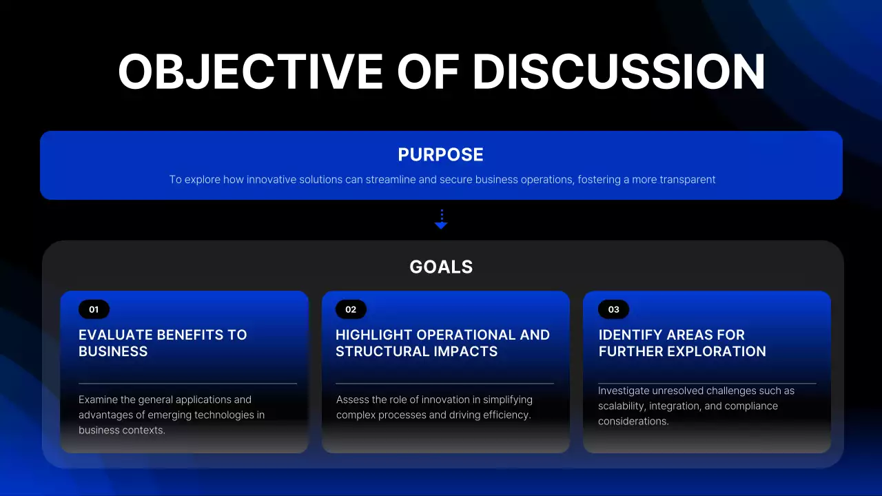 Black Modern Technology Presentation