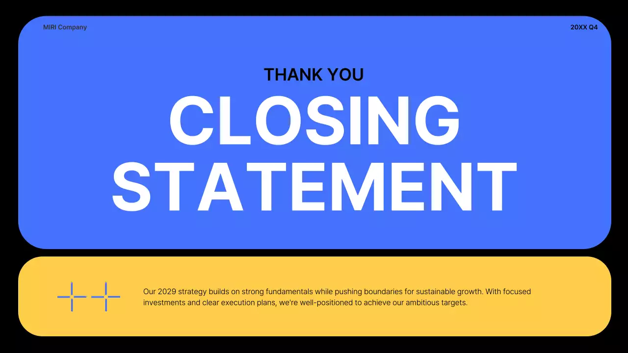 Blue Modern Business Report Presentation