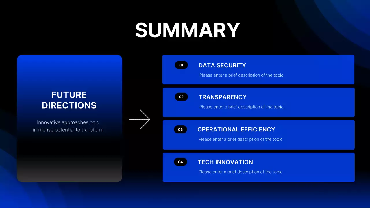 Black Modern Technology Presentation