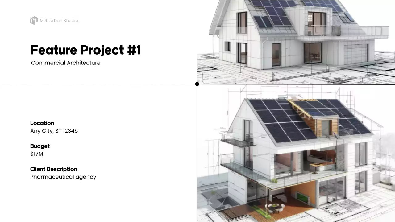 Grey Modern Architecture Portfolio Presentation