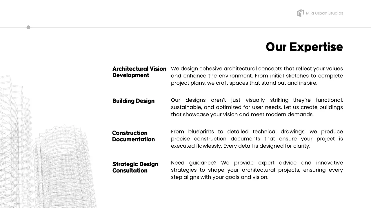 Grey Modern Architecture Portfolio Presentation