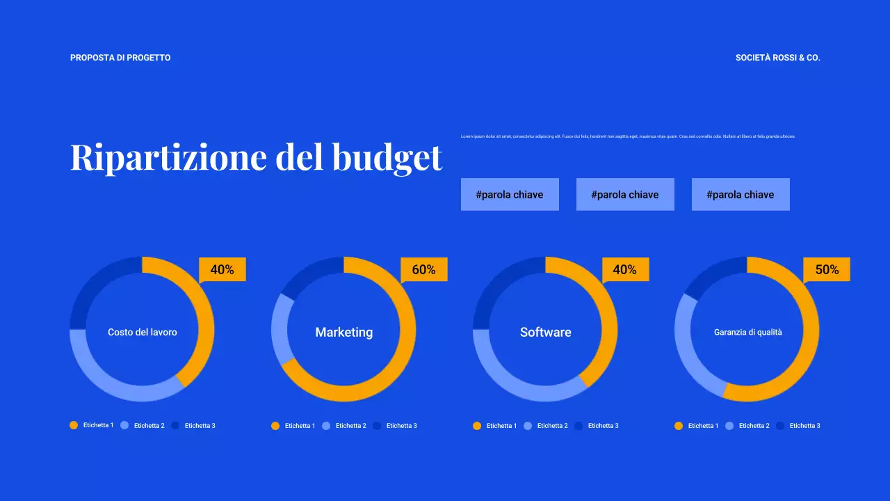 documento di proposta del progetto geometrico blu