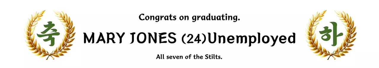 Biểu ngữ vòng nguyệt quế thực sự bị bệnh