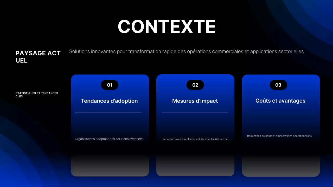 annonce d'un événement sur la technologie moderne bleue