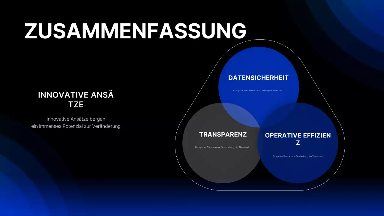 blue modern technology Veranstaltungsankündigung