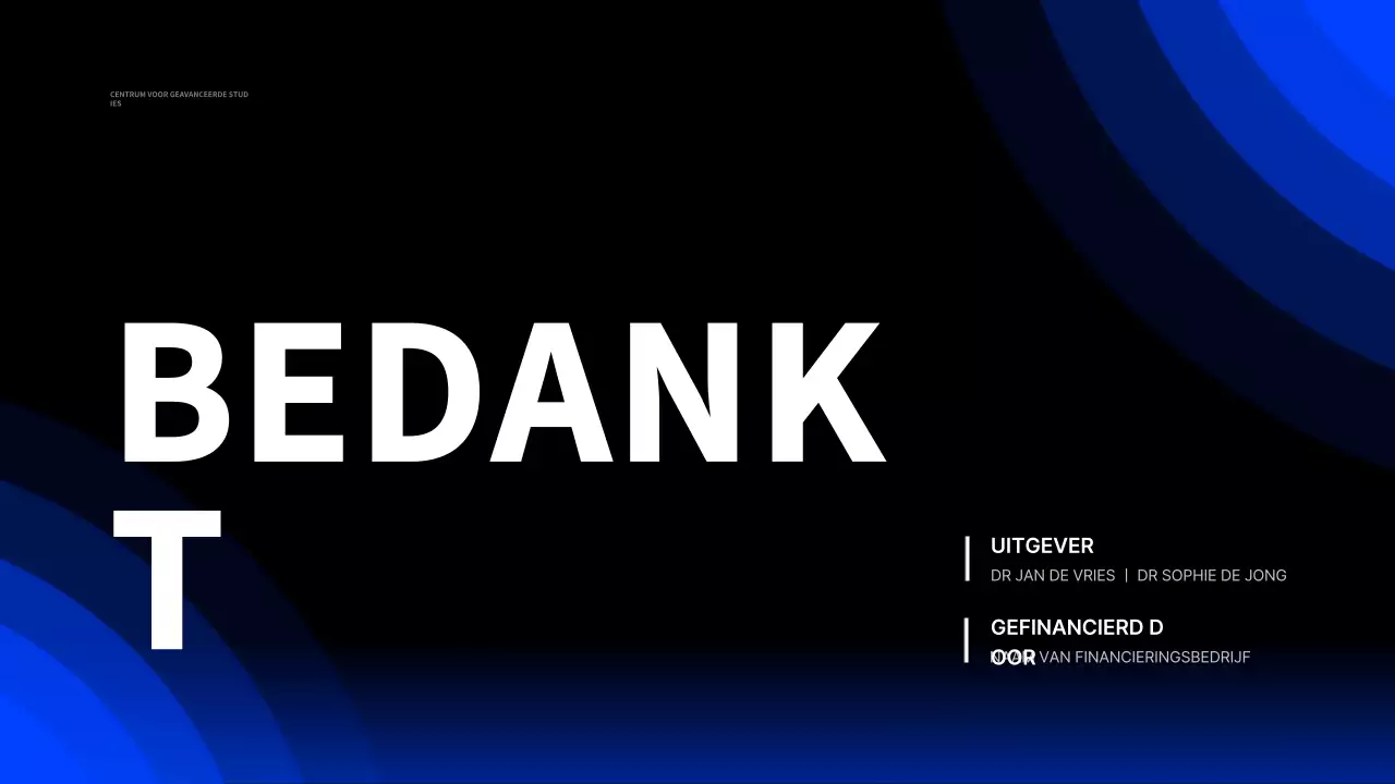 aankondiging evenement blauwe moderne technologie