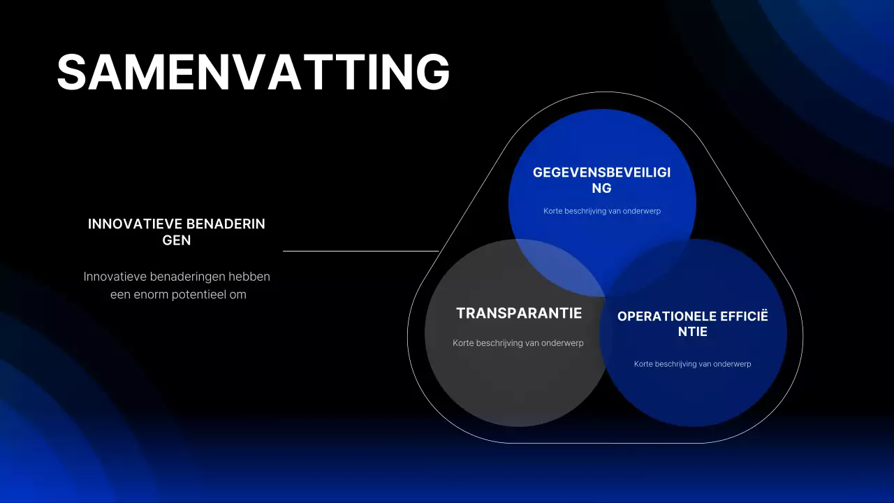 aankondiging evenement blauwe moderne technologie