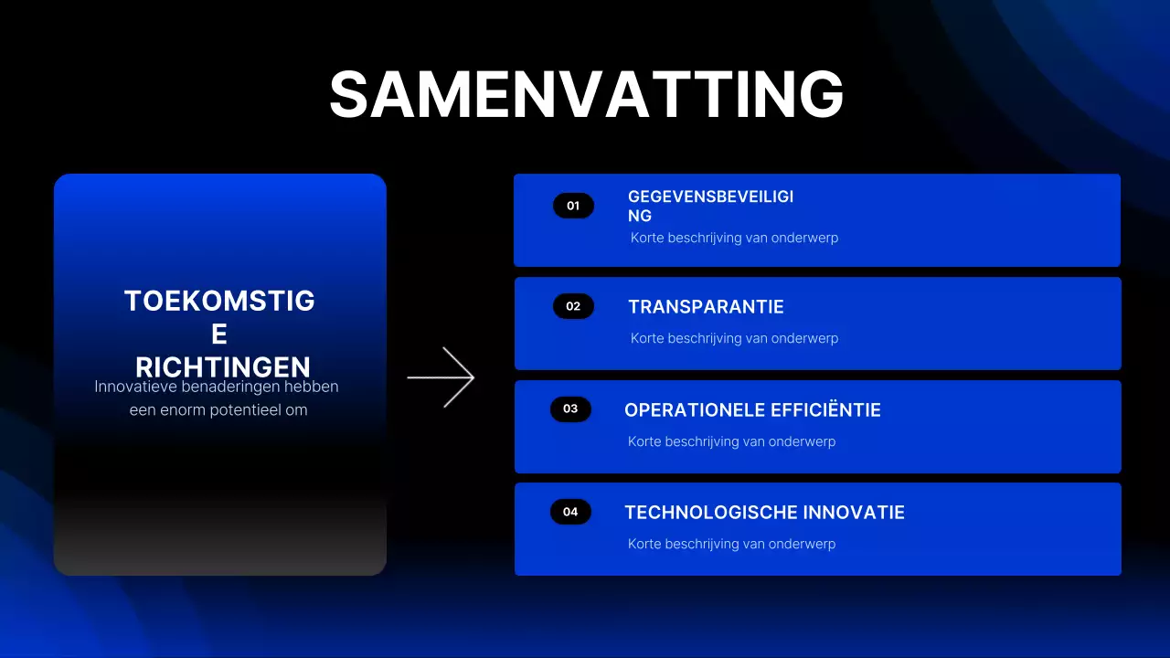 aankondiging evenement blauwe moderne technologie