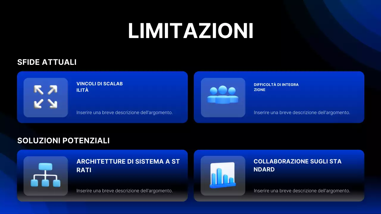 annuncio di un evento di tecnologia moderna blu