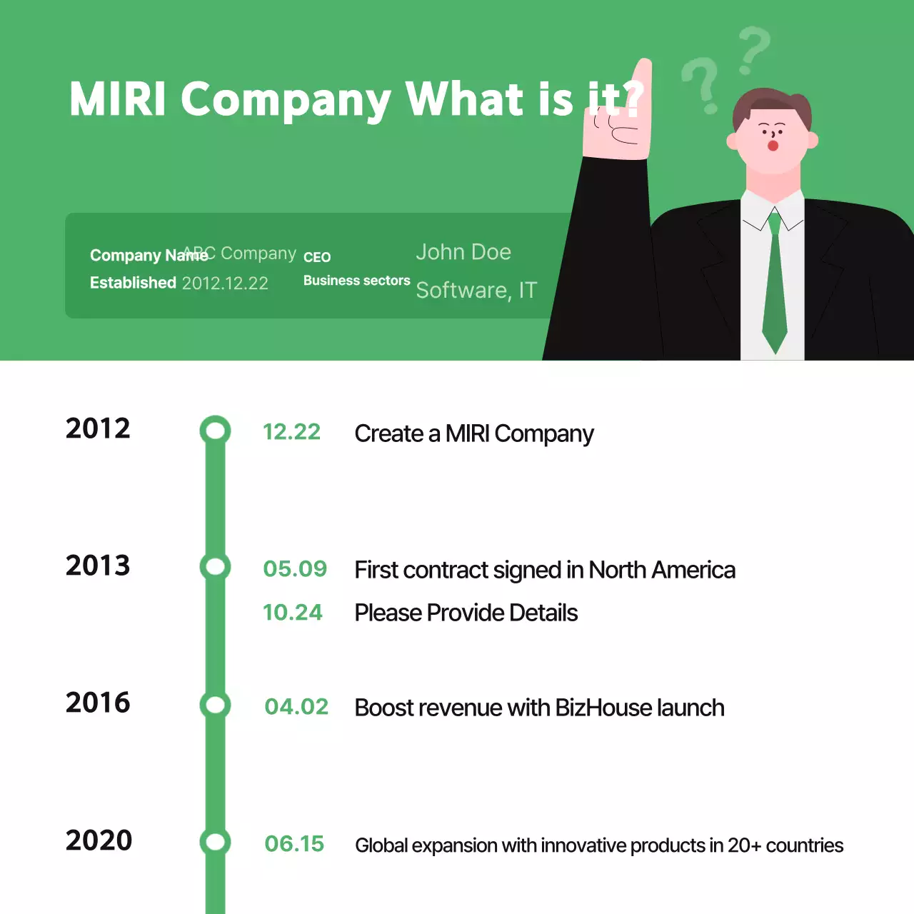 Green Simple Recruitment Announcement Instagram Carousel