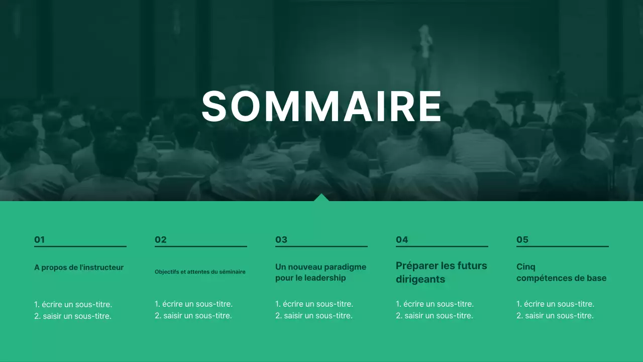 Guide du séminaire Abstract Modern