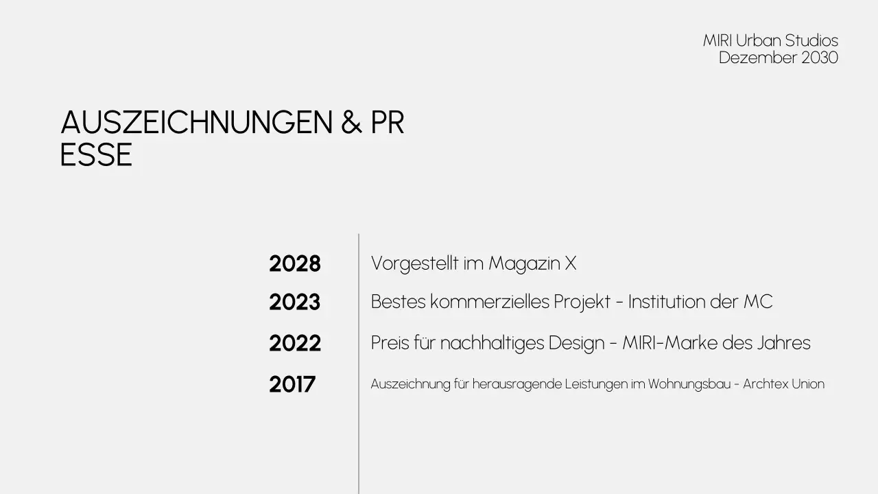 grau moderne architektur portfolio