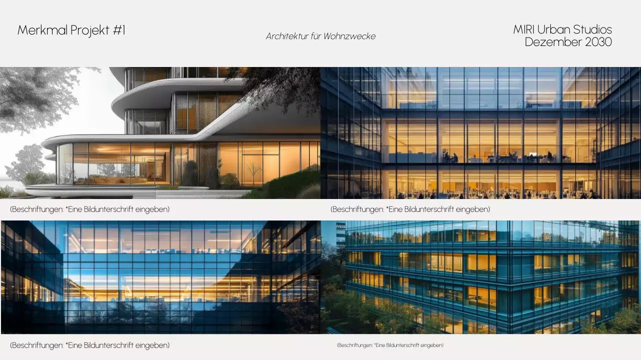 grau moderne architektur portfolio