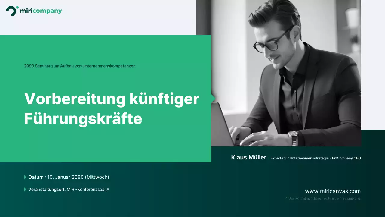 Abstraktes modernes Seminarhandbuch