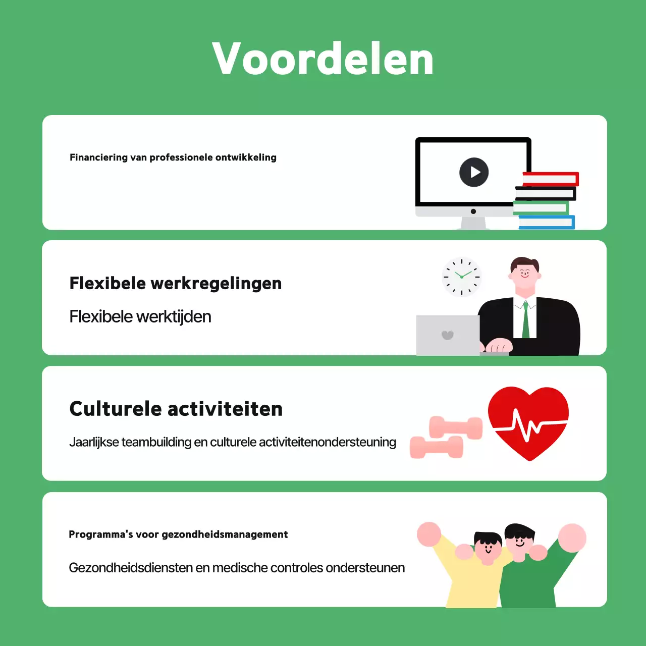 Samenvattingen Mooie vacatures