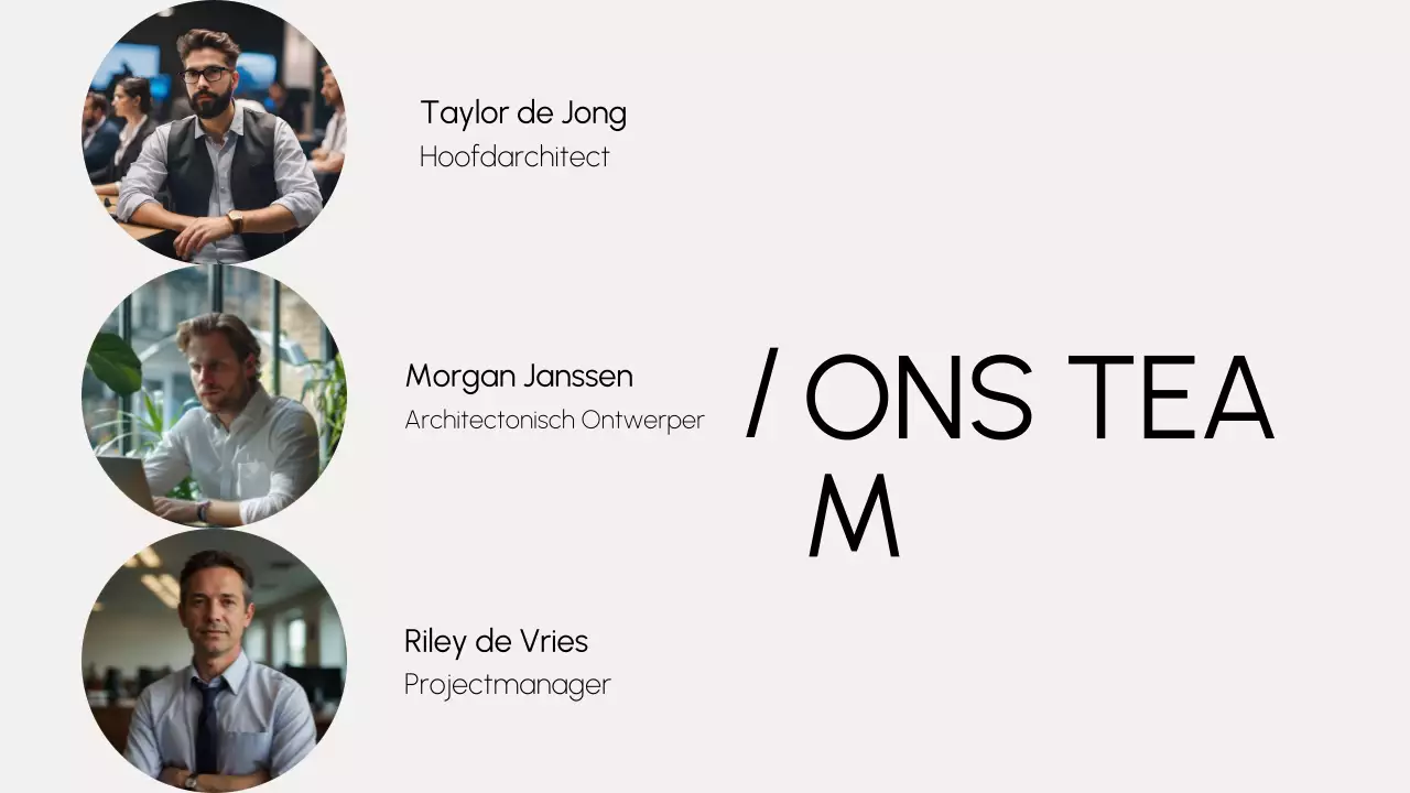 portfolio grijze moderne architectuur