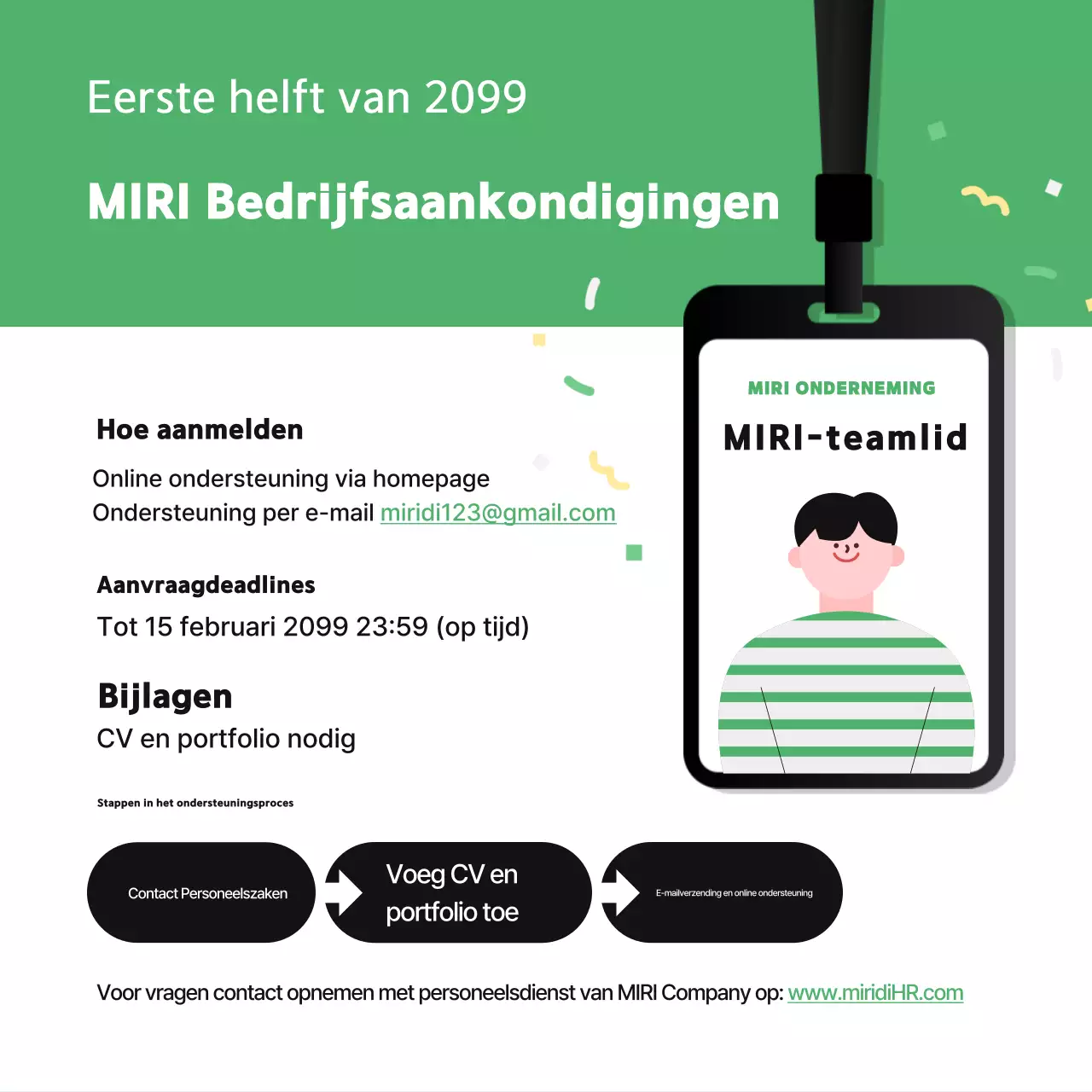 Samenvattingen Mooie vacatures