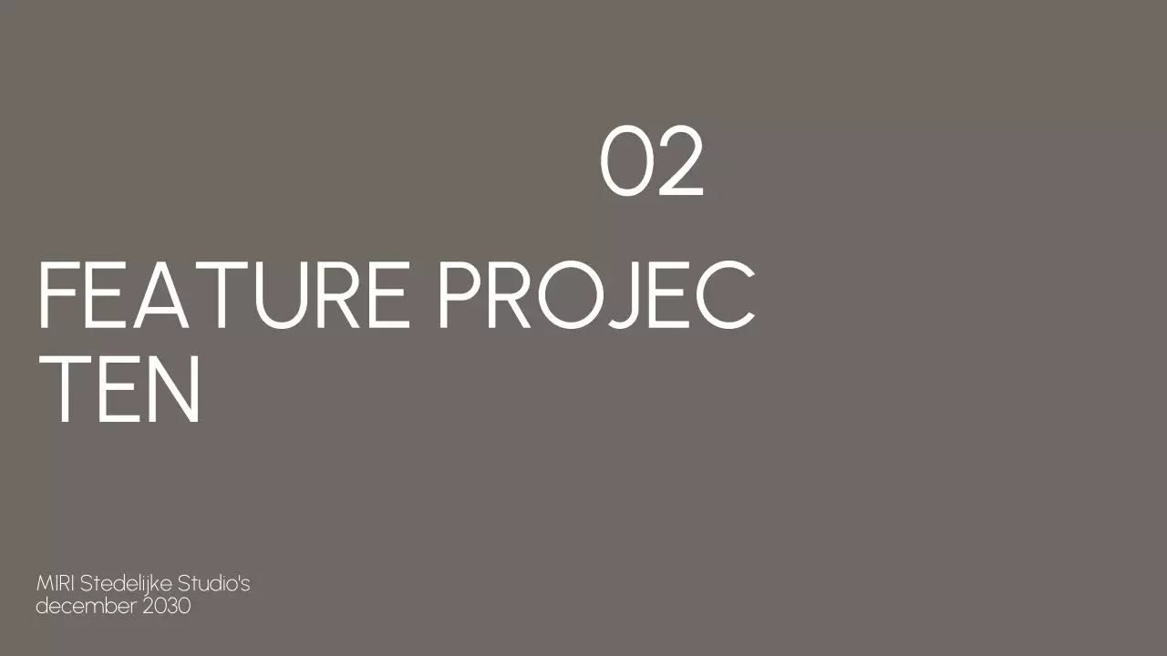 portfolio grijze moderne architectuur