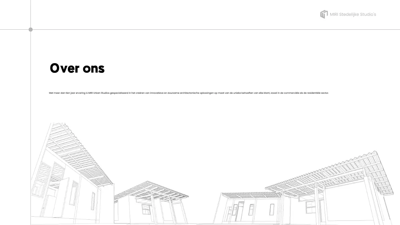 grijze architectuur portfolio presentatie