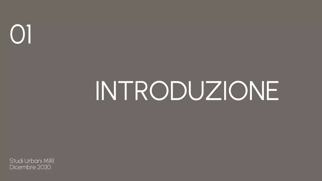 portfolio di architettura moderna grigia