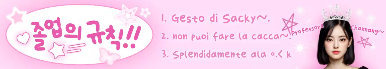 Parodia rosa della celebrazione della laurea