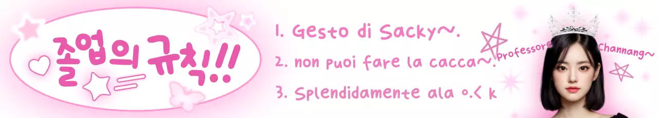 Parodia rosa della celebrazione della laurea