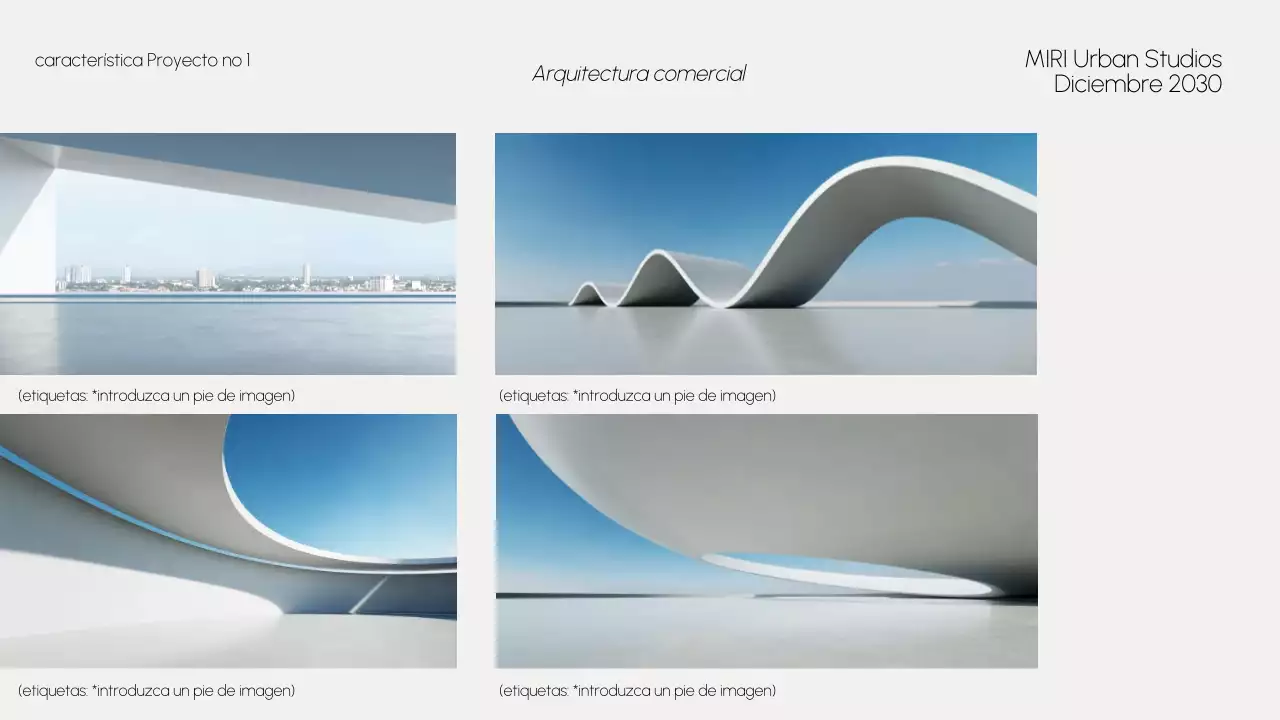 cartera gris de arquitectura moderna