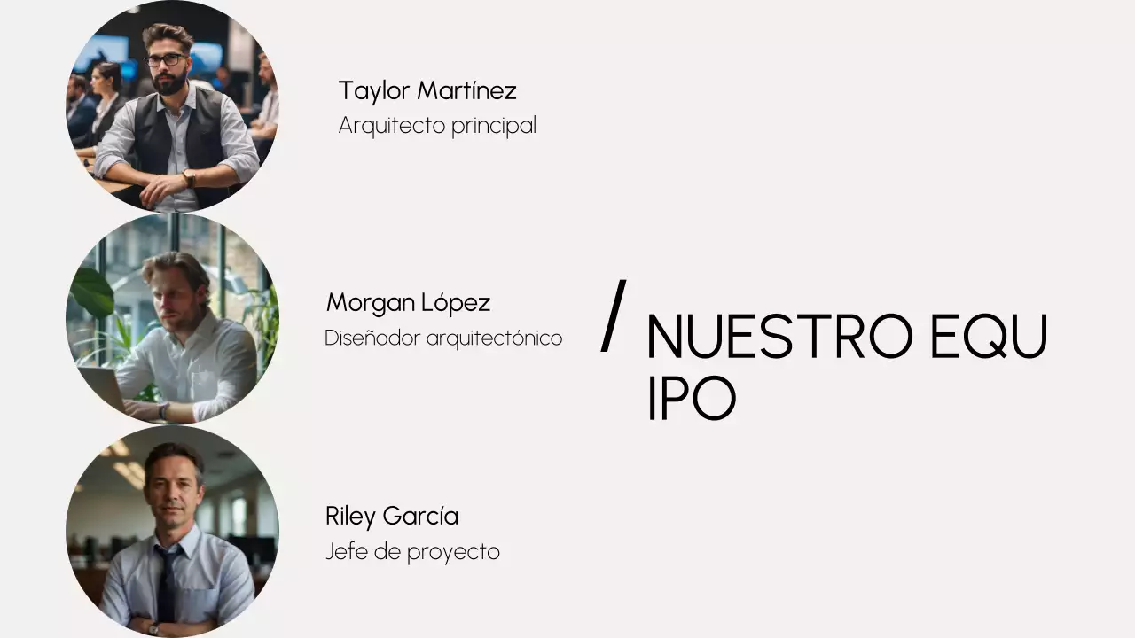 cartera gris de arquitectura moderna