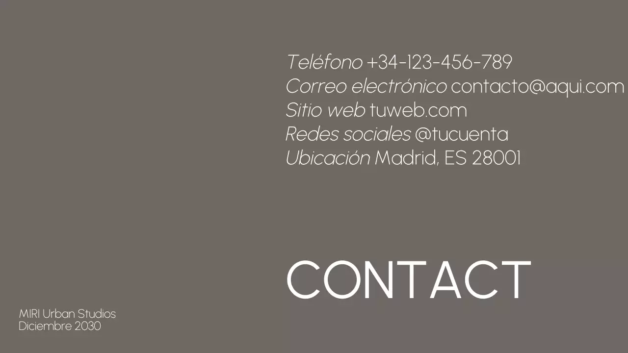 cartera gris de arquitectura moderna