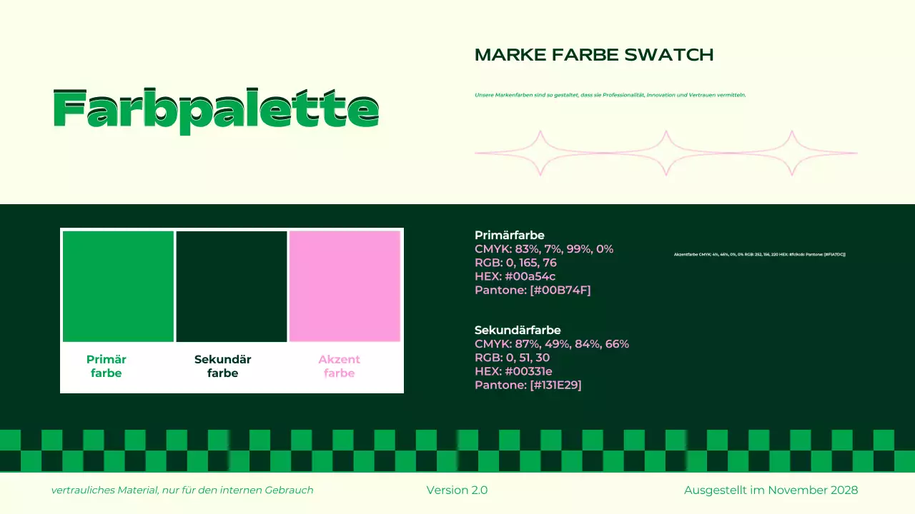 Retro Green Markenrichtlinien