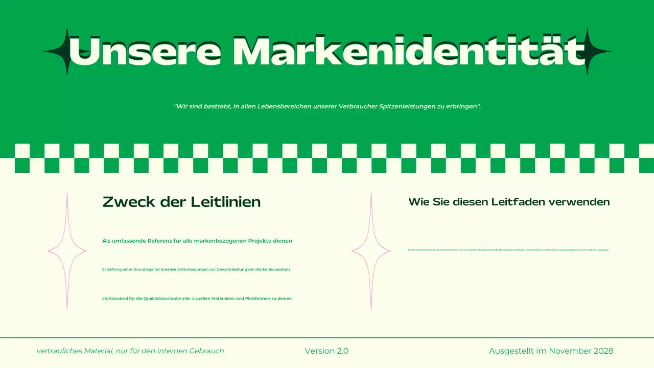 Retro Green Markenrichtlinien