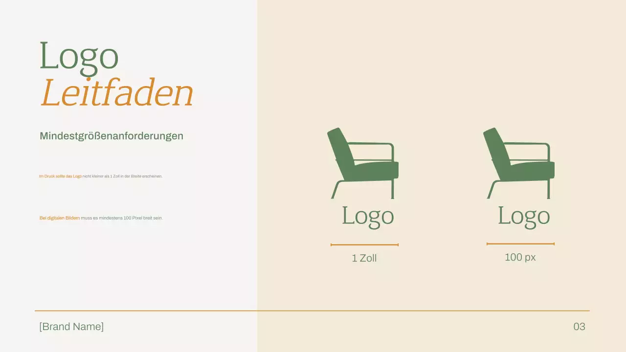 Grüner Leitfaden für minimalistische Möbel