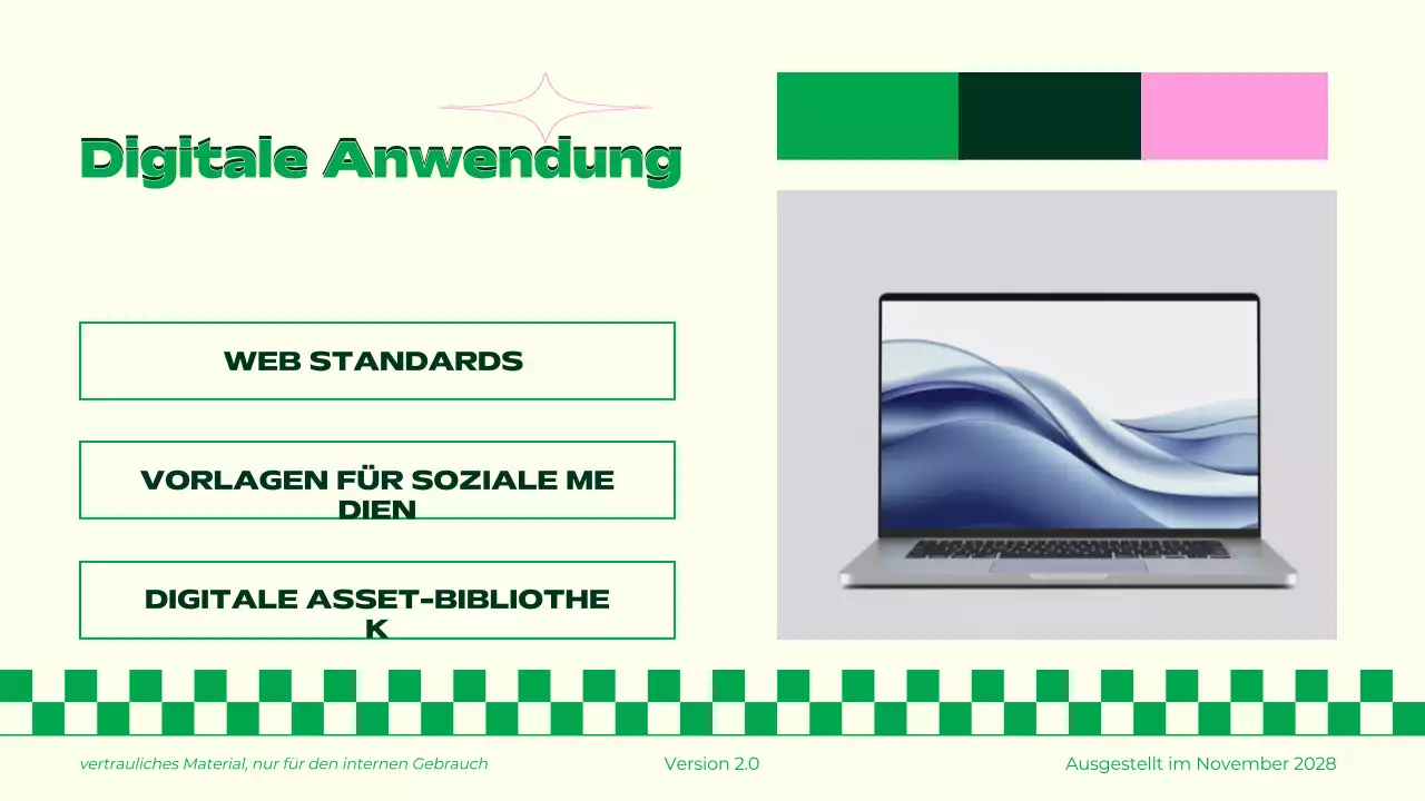 Retro Green Markenrichtlinien