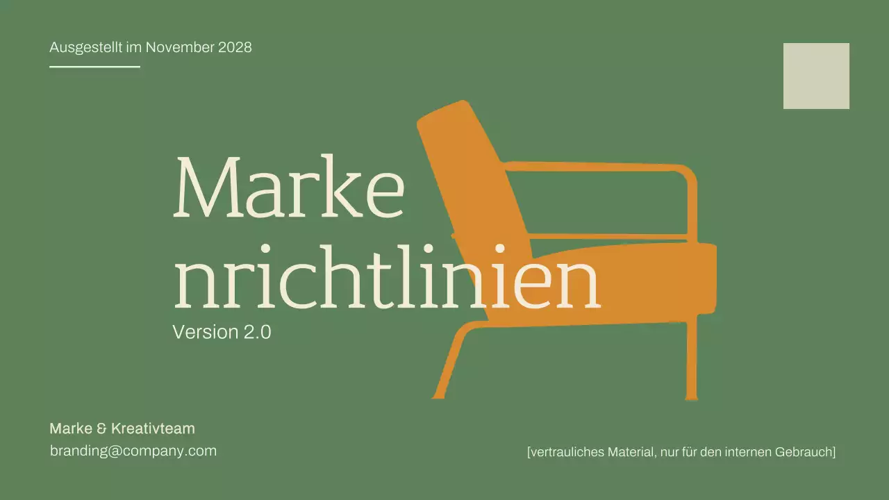 Grüner Leitfaden für minimalistische Möbel