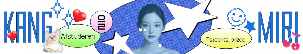 Blue Pop afstuderen vieren