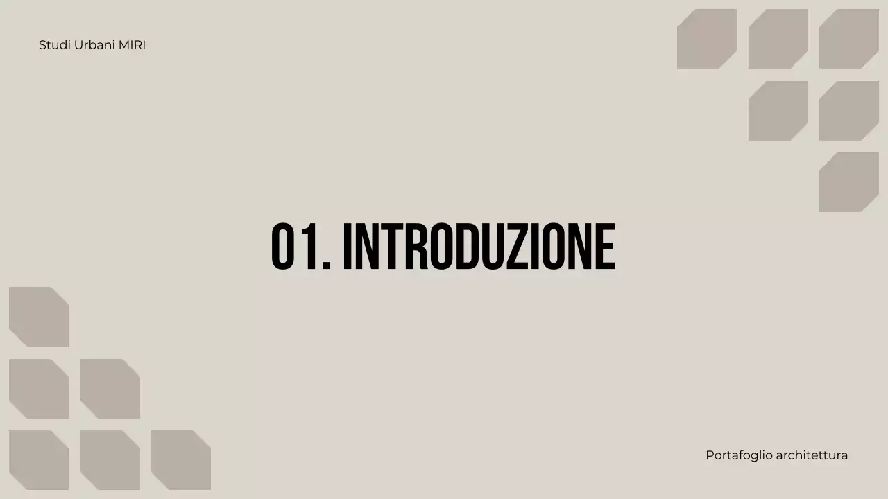 Portafoglio di architettura moderna beige