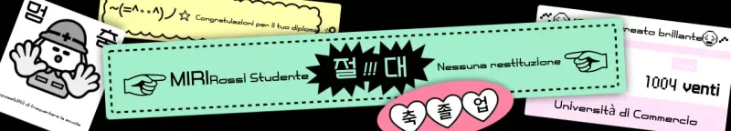 Adesivi per lauree al gusto di bottiglia di menta