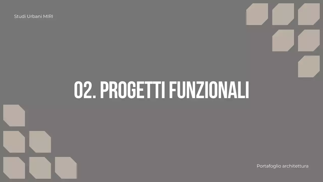 Portafoglio di architettura moderna beige