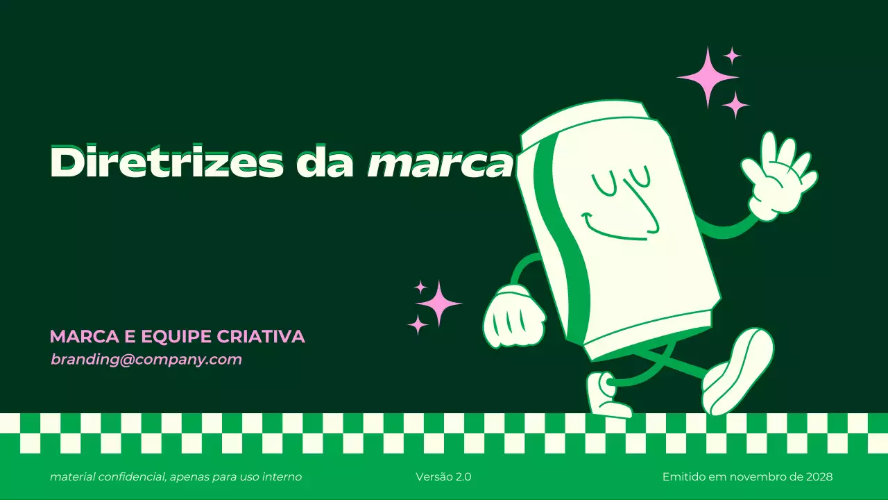 Diretrizes da marca Retro Green