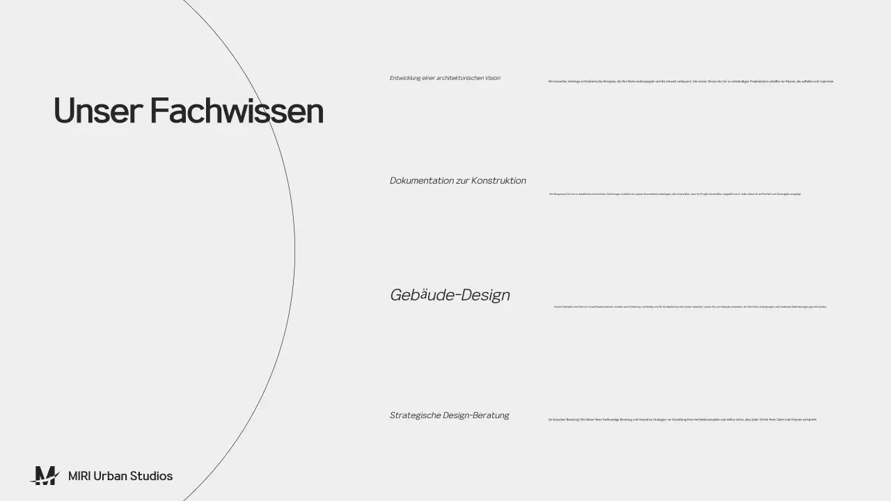 Black and Grey Architektur Portfolio Präsentation