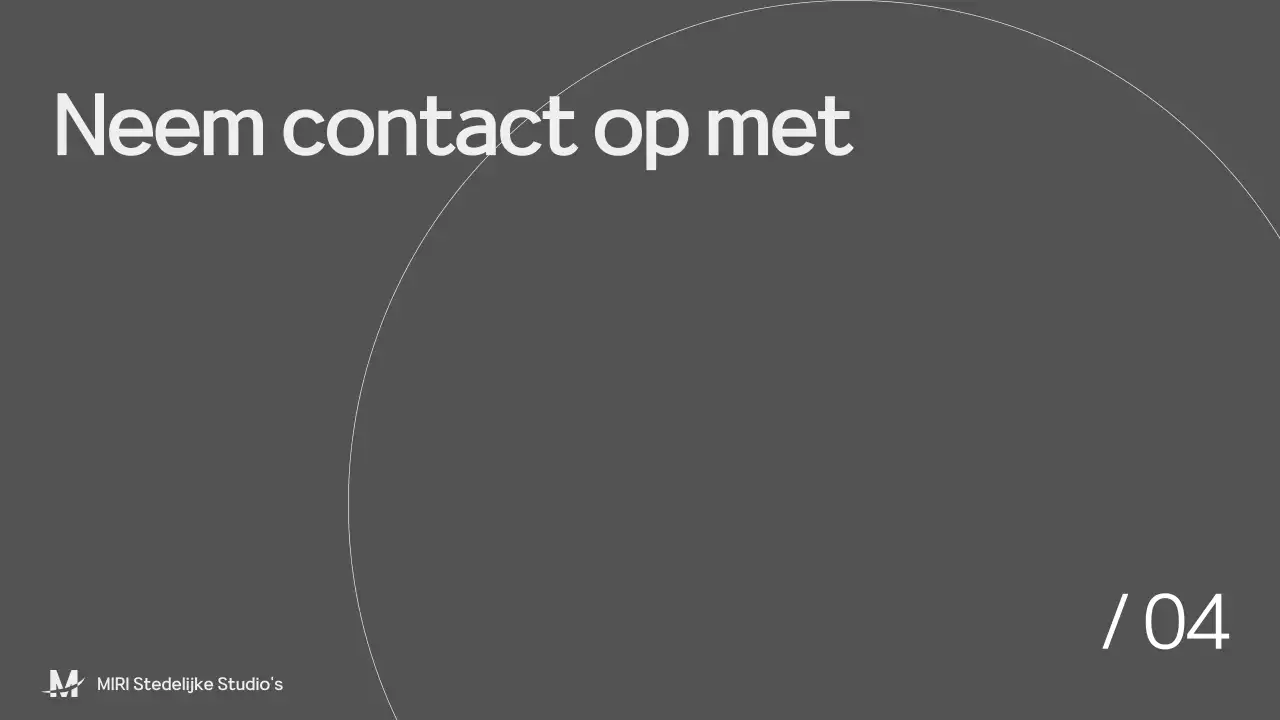 Presentatie zwart-grijs architectuurportfolio