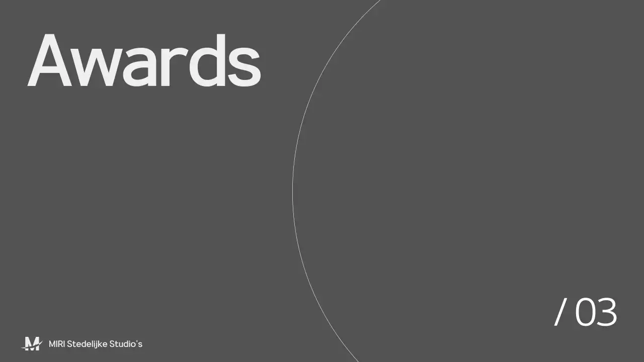 Presentatie zwart-grijs architectuurportfolio